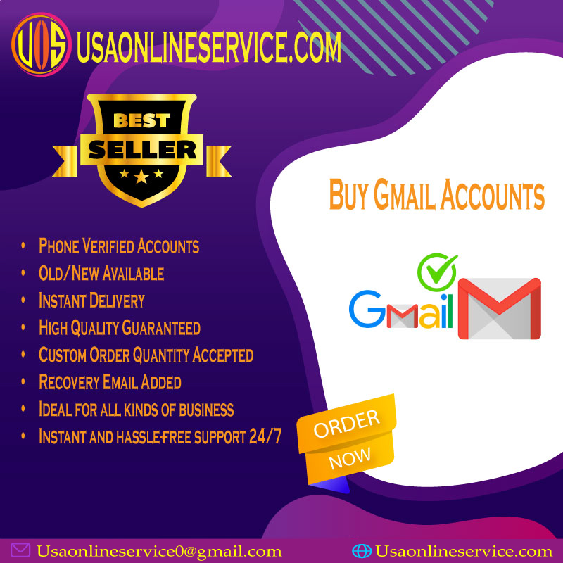 Buy Gmail Accounts - Old & New 100% Real USA Verified Accounts