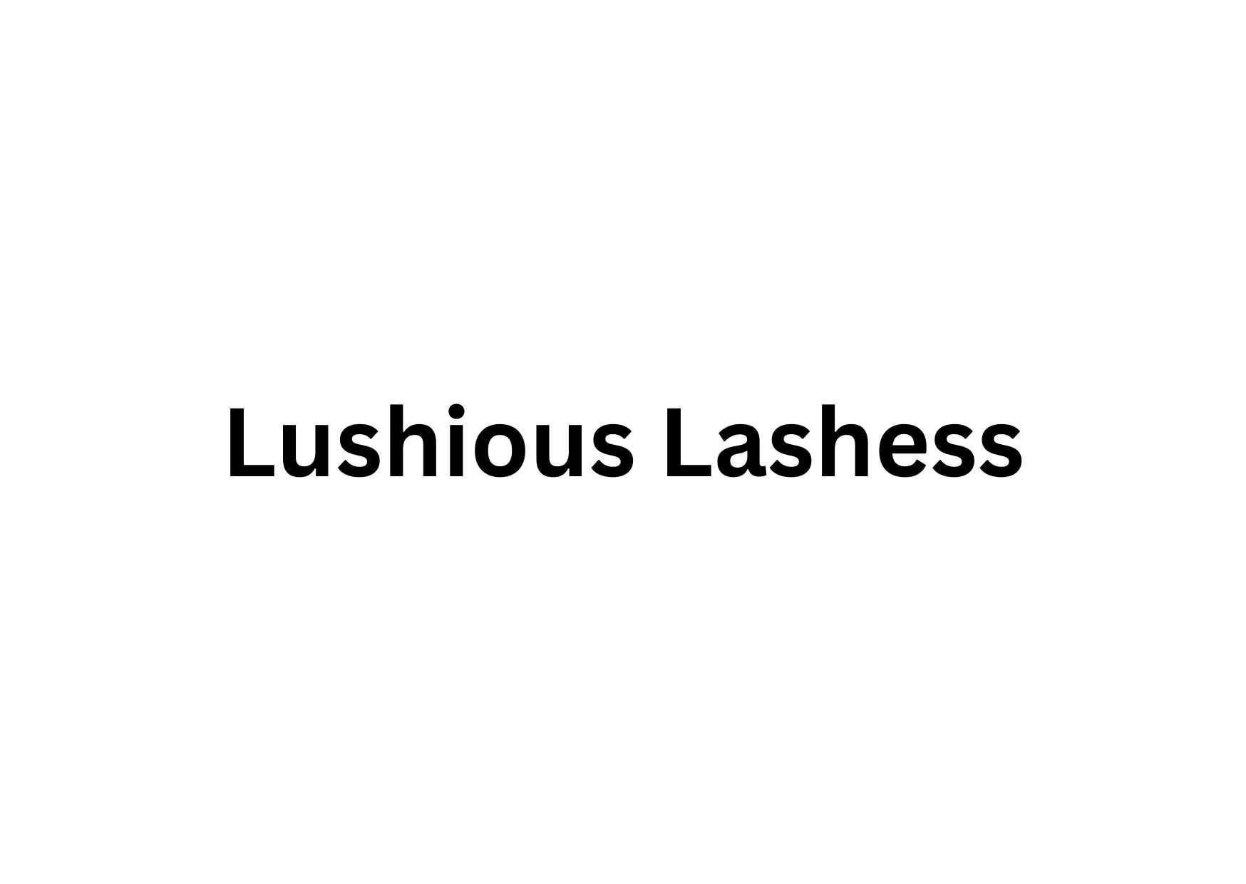 Lushious Lashess Profile Picture