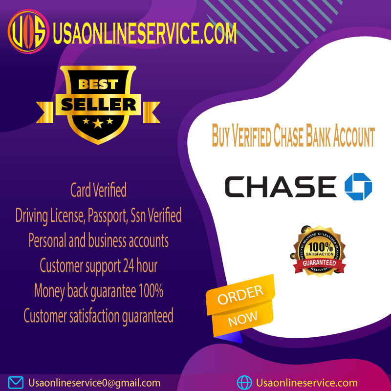 Buy Verified Chase Bank Account - USA Verified Bank Accounts