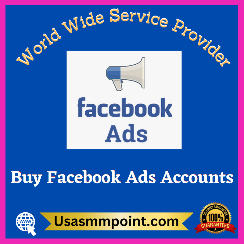 Buy Facebook Ads Accounts - 100% USA & UK Verified